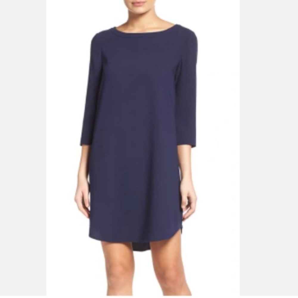 BB Dakota Jazlyn Shift Dress in Navy